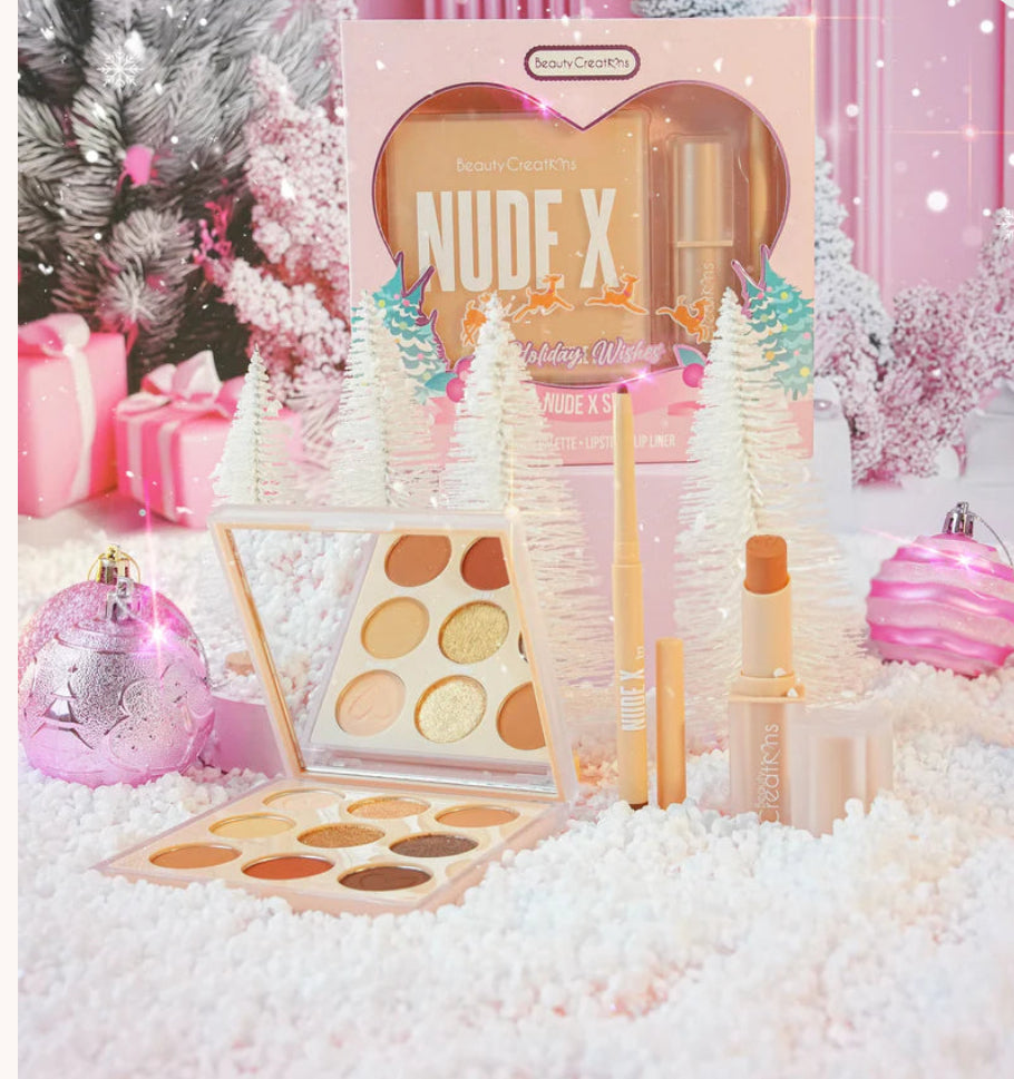 BEAUTY CREATIONS: HOLIDAY WISHES NUDE X SET