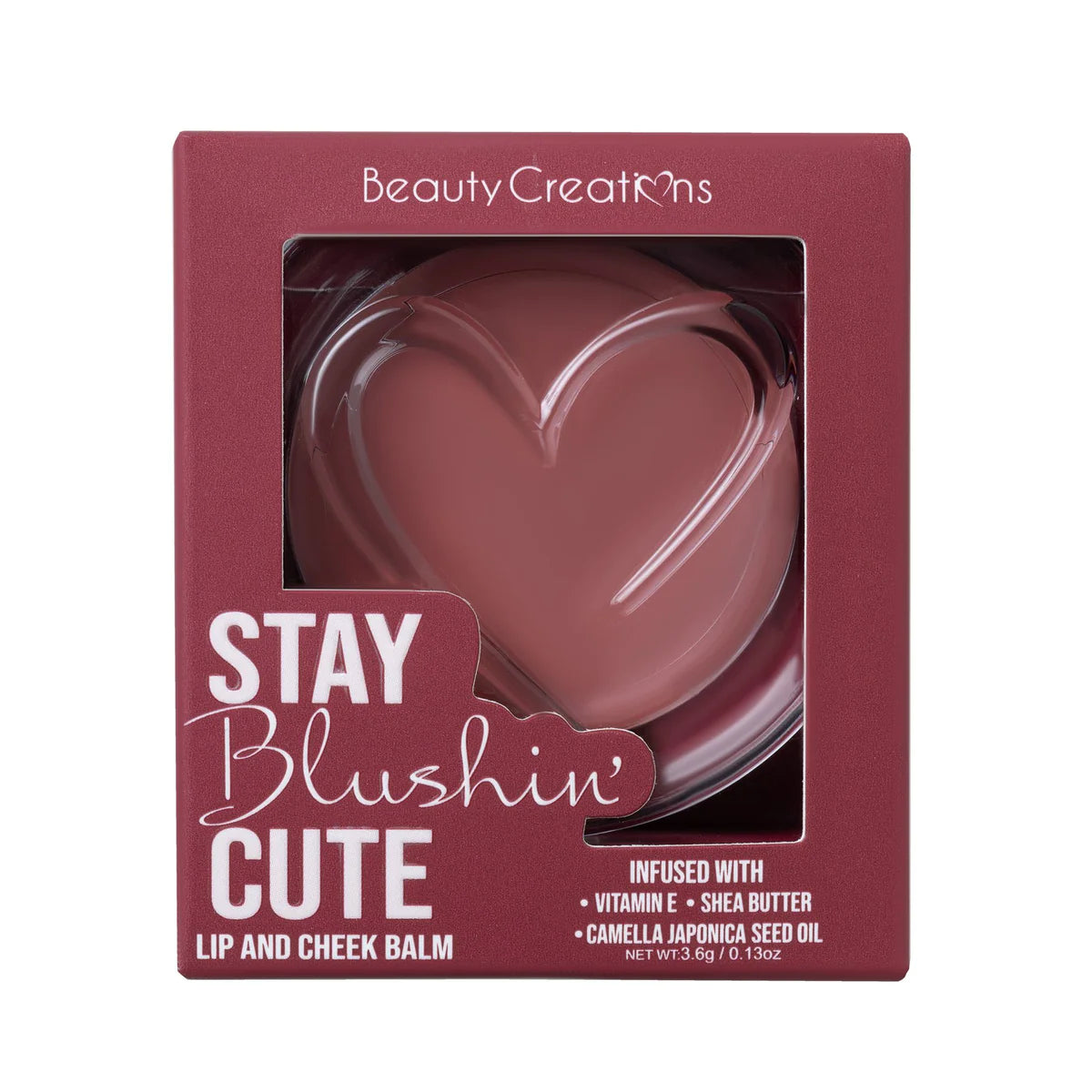 BEAUTY CREATIONS: STAY BLUSHING CUTE - LIP AND CHEEK BALM