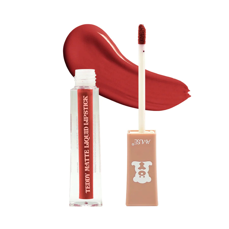AMUSE COSMETICS- TEDDY MATTE LIQUID LIPSTICK