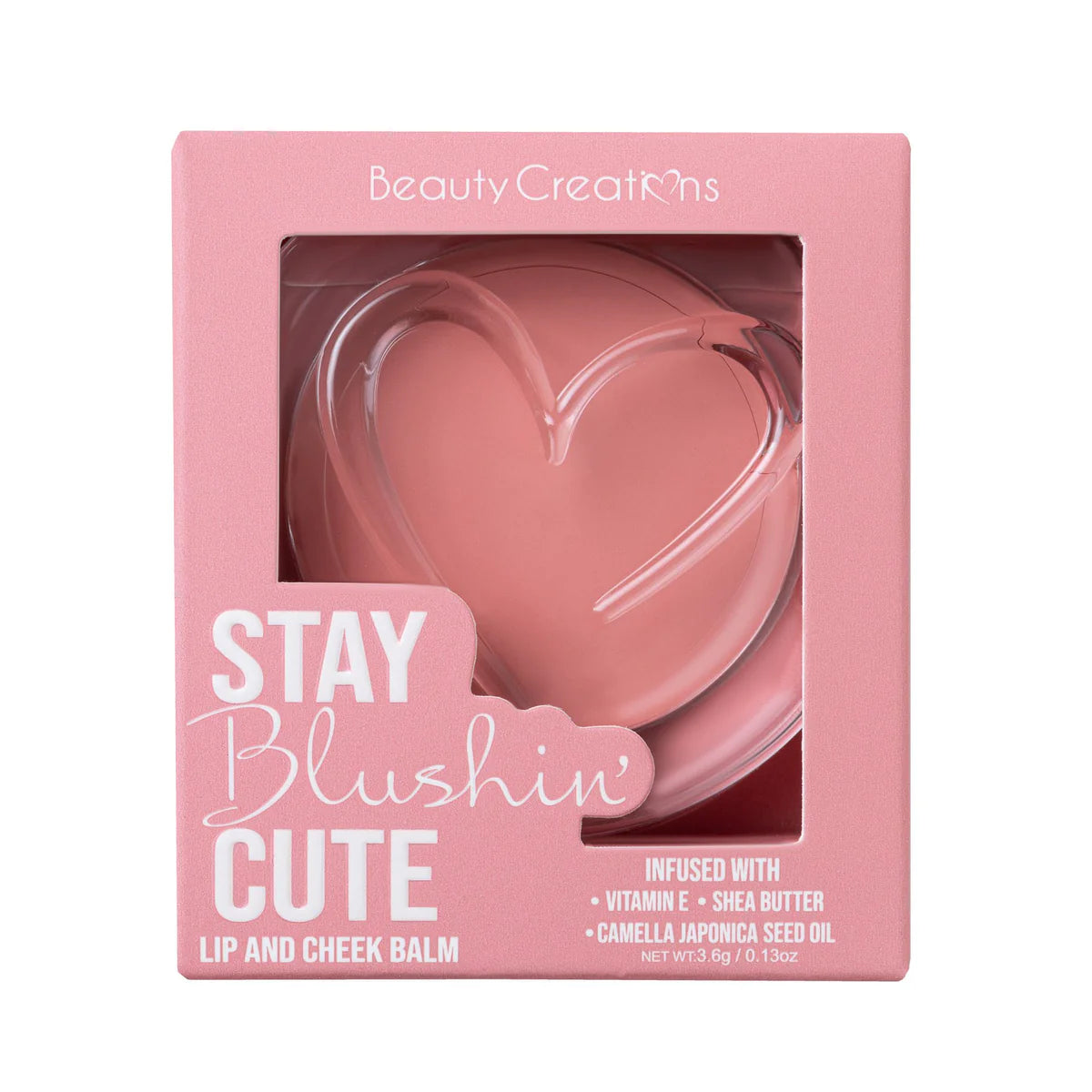 BEAUTY CREATIONS: STAY BLUSHING CUTE - LIP AND CHEEK BALM