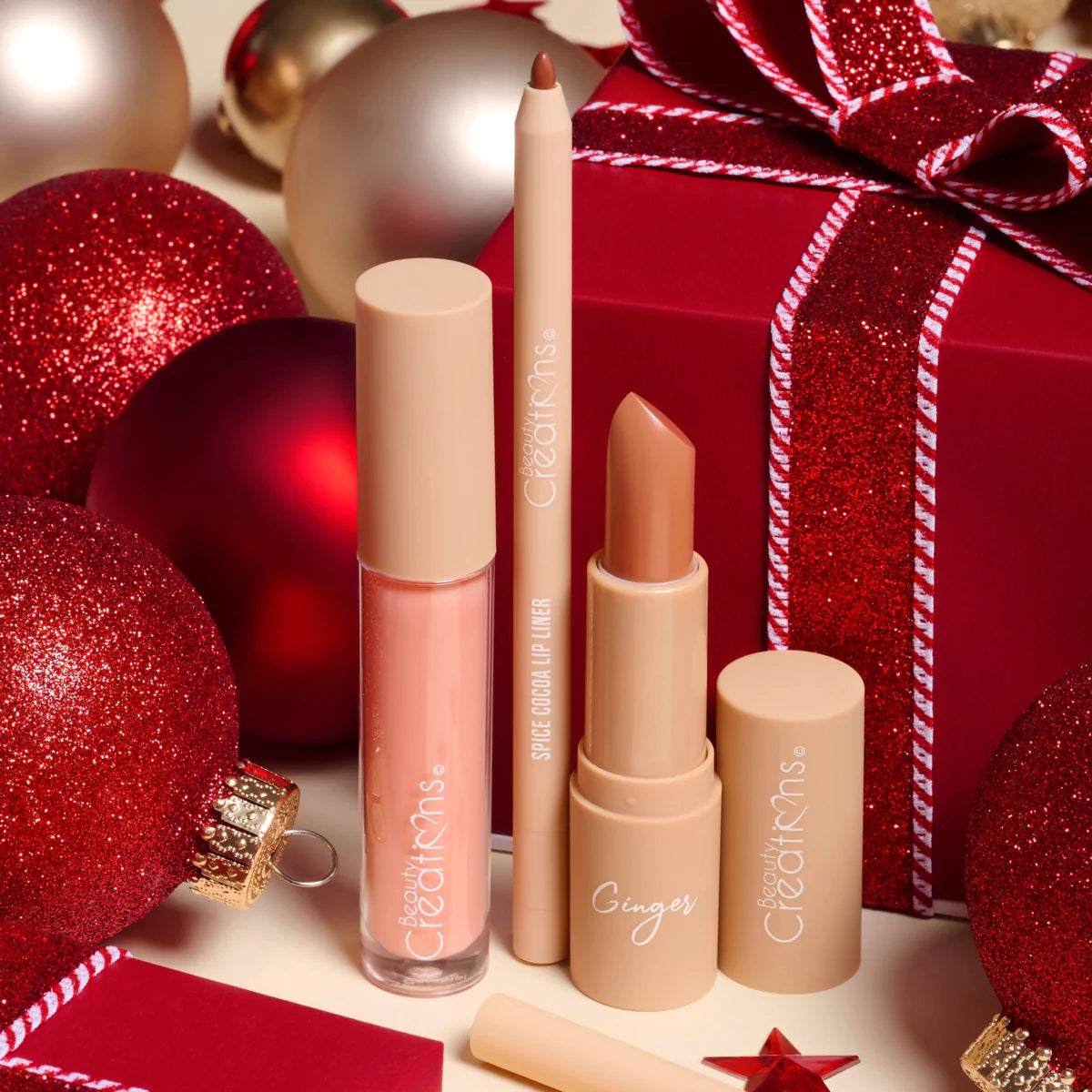 BEAUTY CREATIONS WARM WISHES LIP TRIO
