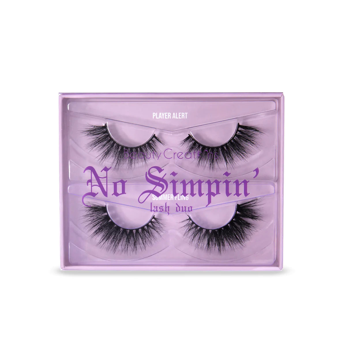 BEAUTY CREATIONS- NO SIMPIN' LASH DUO