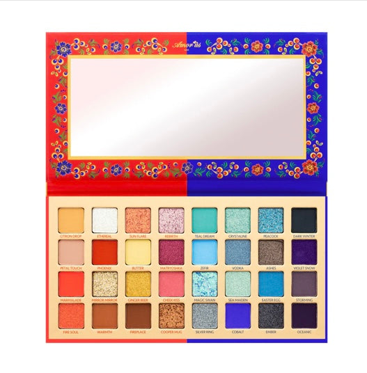 AMOR US-FIRE BIRD - PRESSED PIGMENT PALETTE - Made Up By Drea