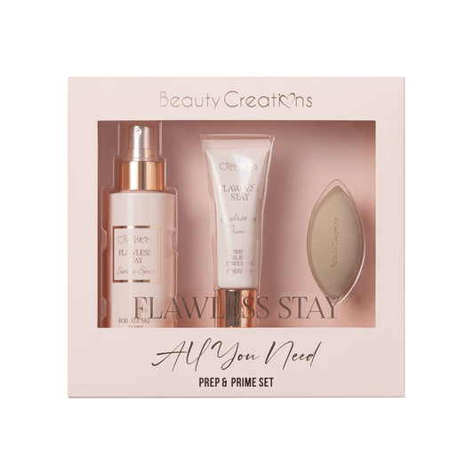 BEAUTY CREATIONS: FLAWLESS STAY - ALL YOU NEED PREP & PRIME SET