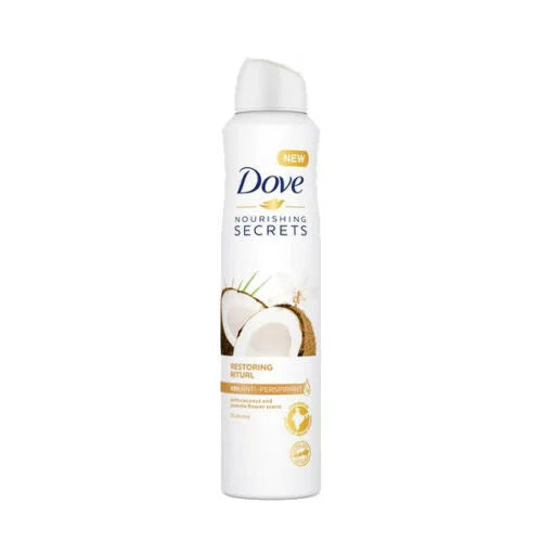 DOVE- NOURISHING SECRETS COCONUT & JASMINE ANTIPERSPIRANT 48HR DEODORANT SPRAY