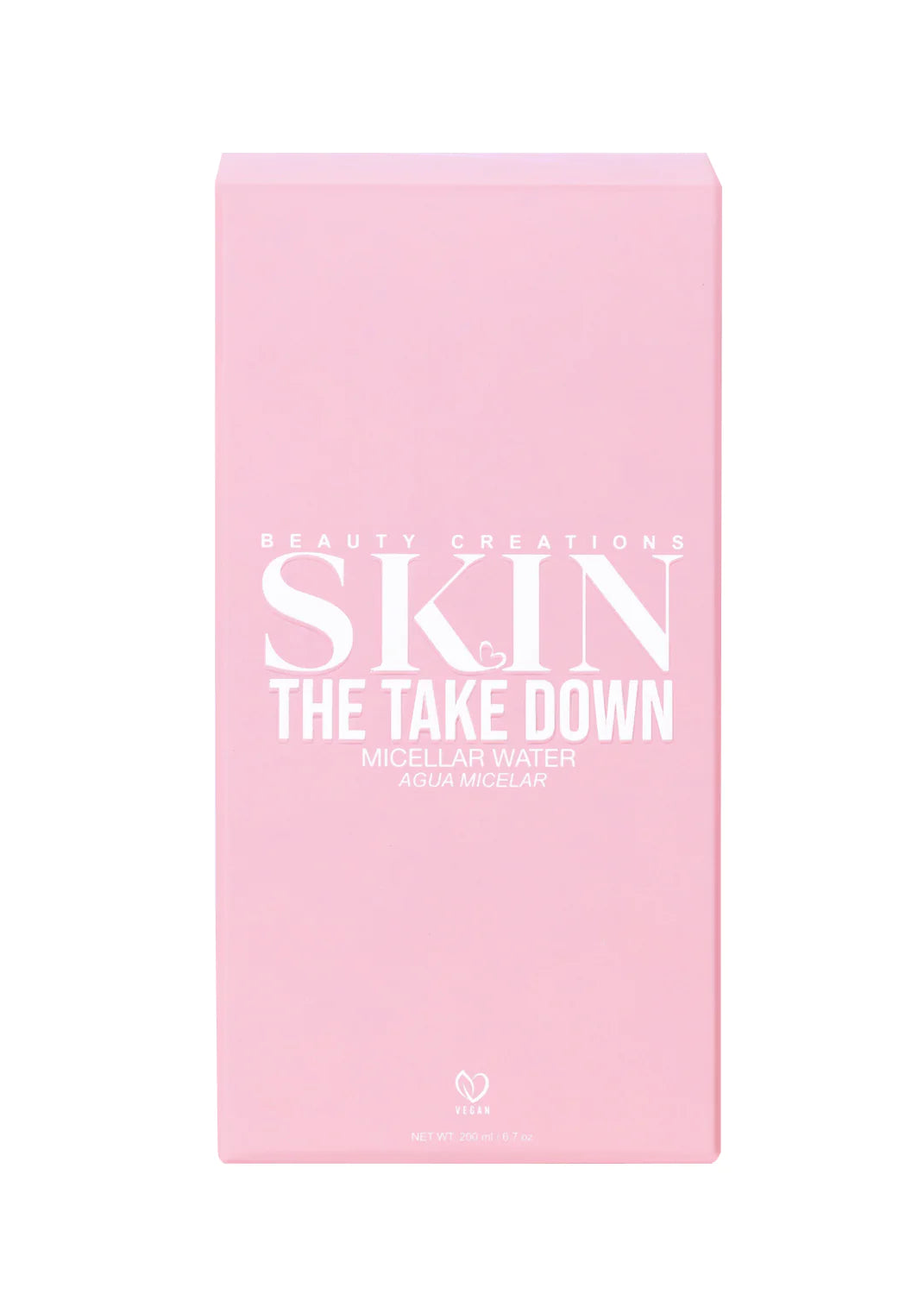 BEAUTY CREATIONS SKIN- THE TAKE DOWN MICELLAR WATER