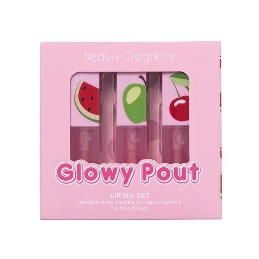 BEAUTY CREATIONS: GLOWY POUT - LIP OIL SET