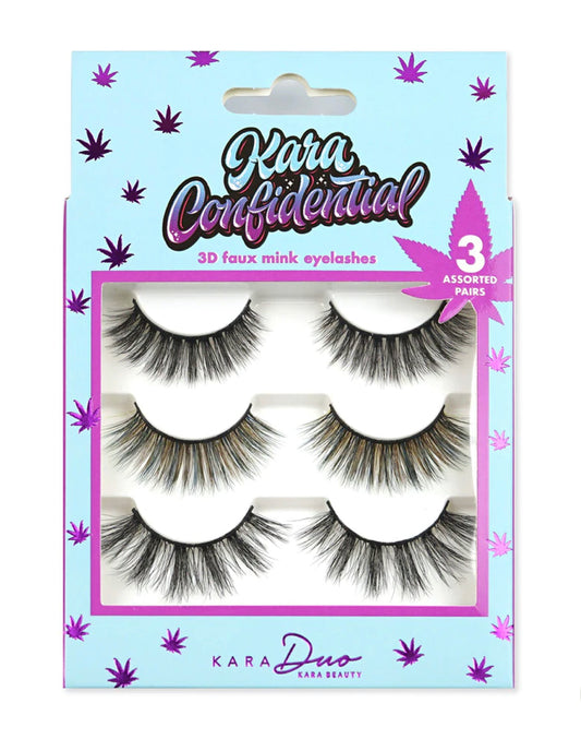 KARA CONFIDENTIAL 3D FAUX MINK LASHES - Made Up By Drea