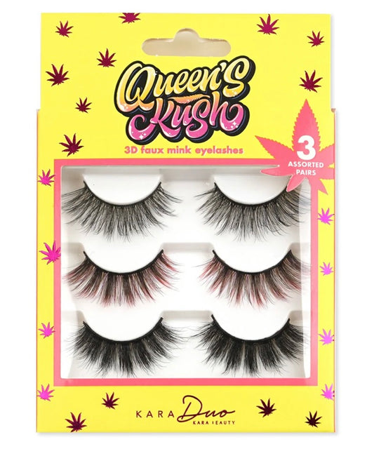 KARA BEAUTY QUEEN'S KUSH 3D FAUX MINK LASHES - Made Up By Drea