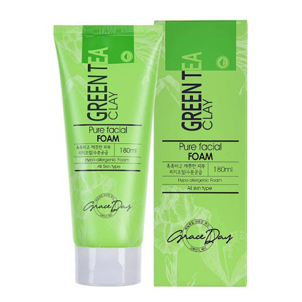 GRACE DAY- CLAY FACIAL FOAM CLEANSERS