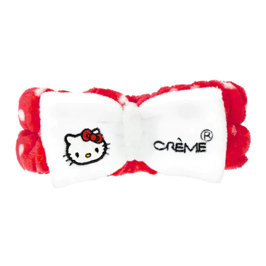 THE CRÈME SHOP- HELLO KITTY PLUSH SPA HEADBAND