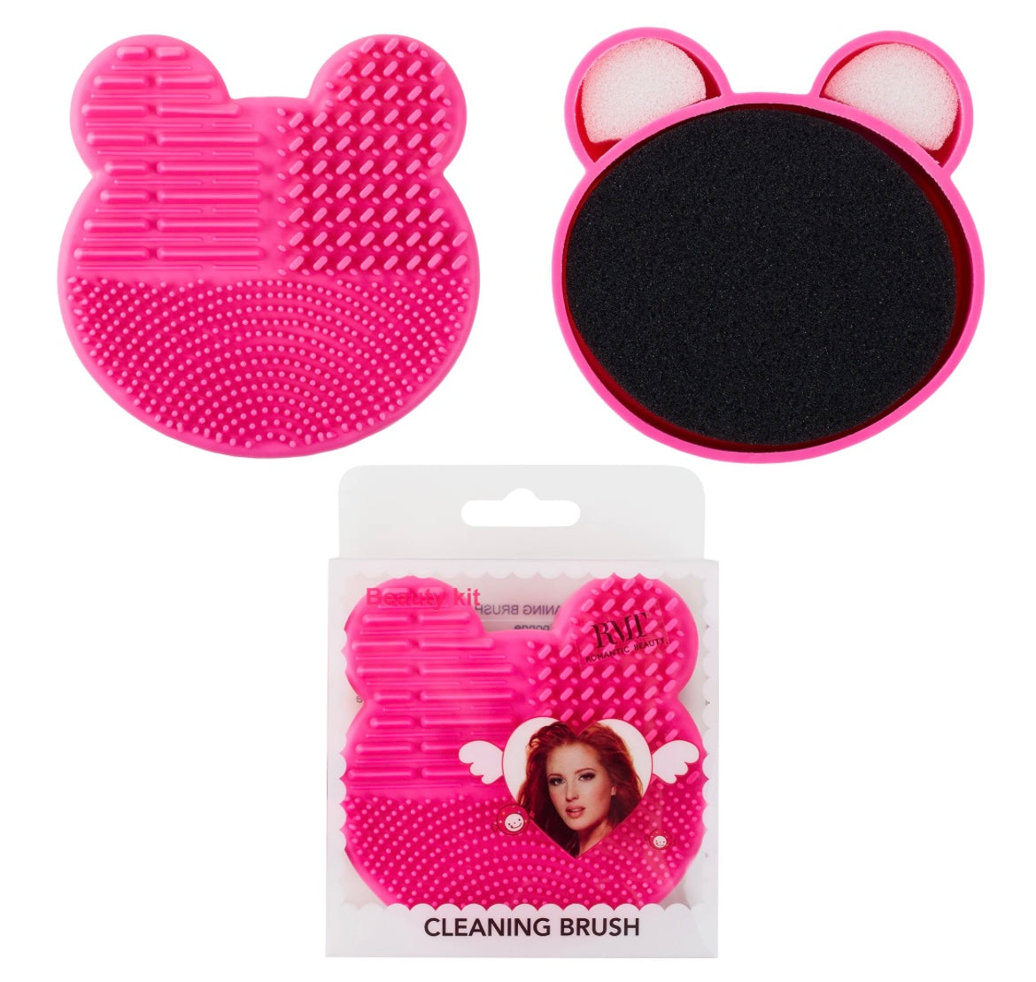 ROMANTIC BEAUTY- TEDDY BEAR BRUSH CLEANER