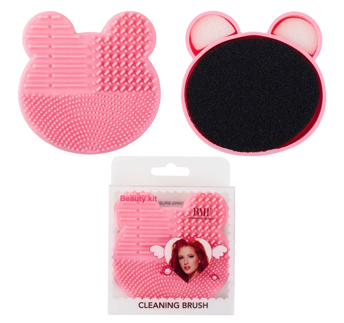 ROMANTIC BEAUTY- TEDDY BEAR BRUSH CLEANER