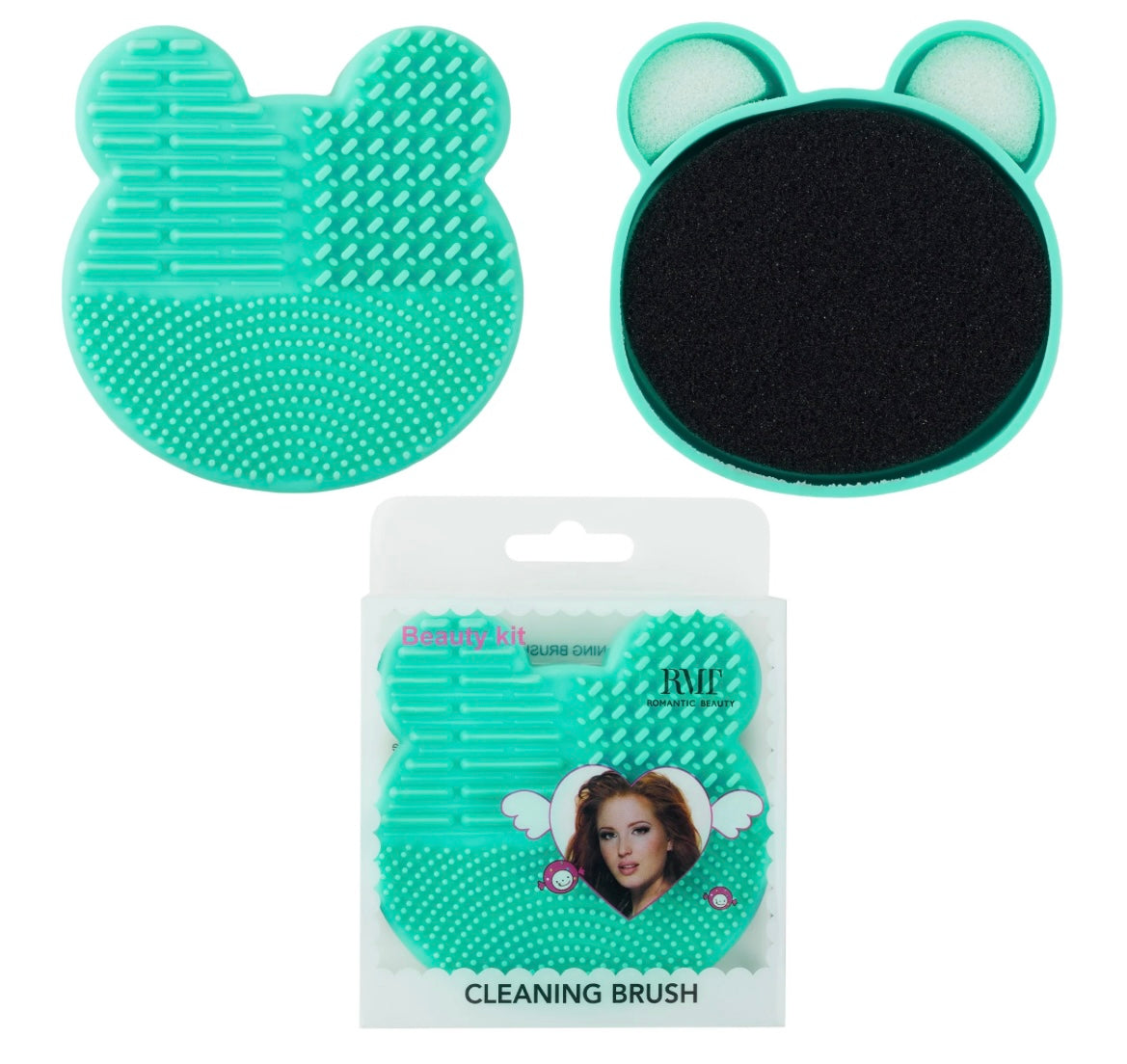 ROMANTIC BEAUTY- TEDDY BEAR BRUSH CLEANER