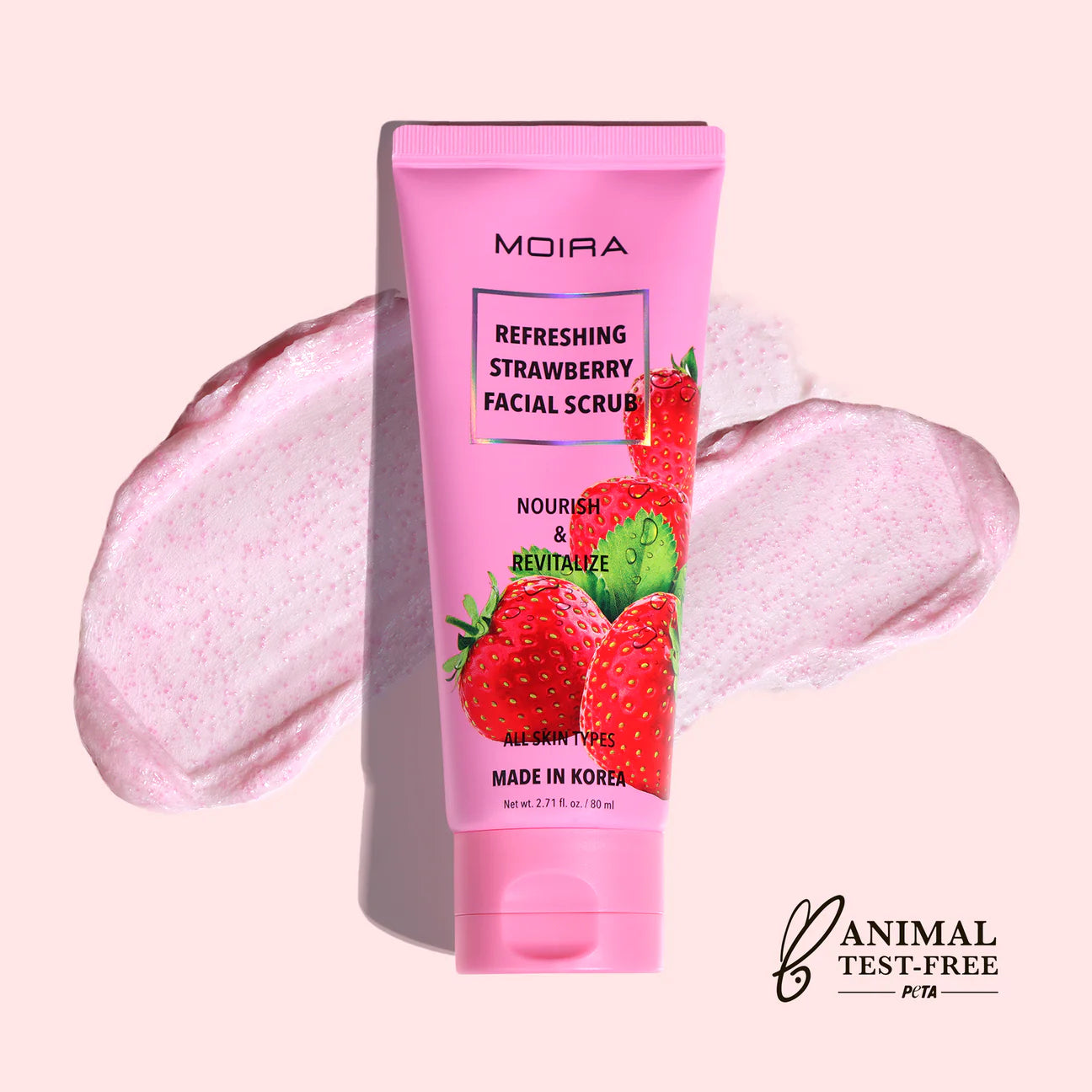 MOIRA- REFRESHING STRAWBERRY FACIAL SCRUB