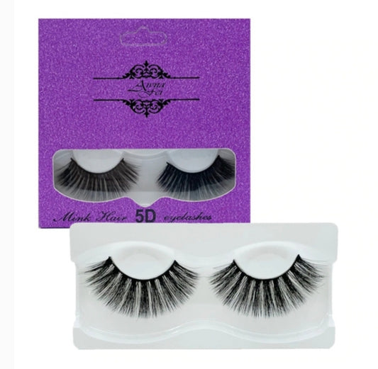 MINK HAIR 5D EYELASHES - Made Up By Drea